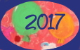 Button mit Zahl 2017